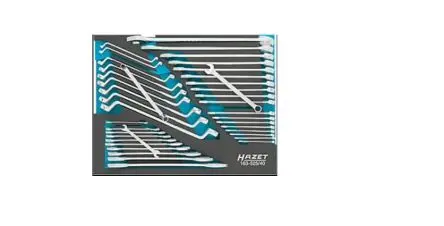Produktfoto 1 von HAZET Werkzeugsatz Ratschen Satz, Rahmenklemme 40-teilig