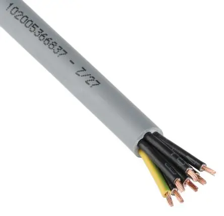 Produktfoto 1 von Lapp YY Steuerkabel, 7-adrig x 0.75 mm² 18 AWG Ungeschirmt Grau, 50 m, Halogenfrei
