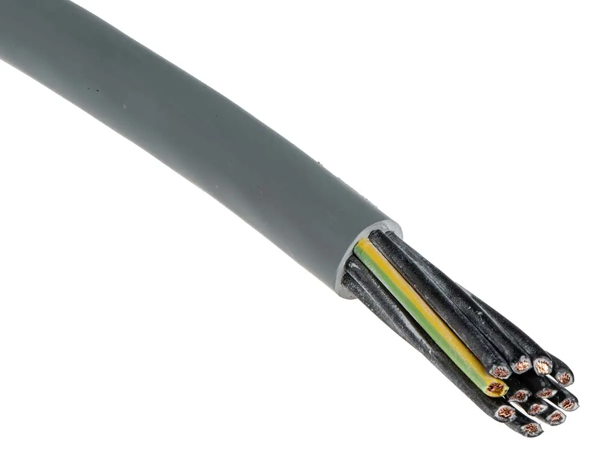 Produktfoto 1 von Lapp YY Steuerkabel, 12-adrig x 0.75 mm² 18 AWG Ungeschirmt Grau, 50 m, Halogenfrei