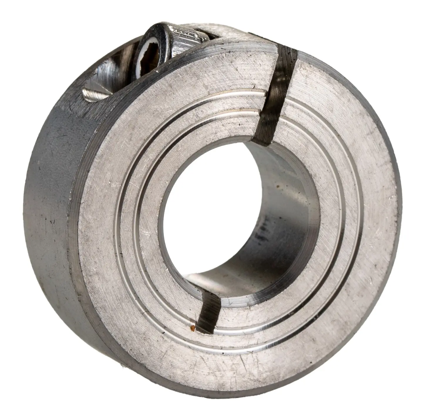 Produktfoto 1 von RS PRO Stahl Wellenmanschette Einteilig, mit Spannschraube 18 mm Außen-ø  x 9 mm
