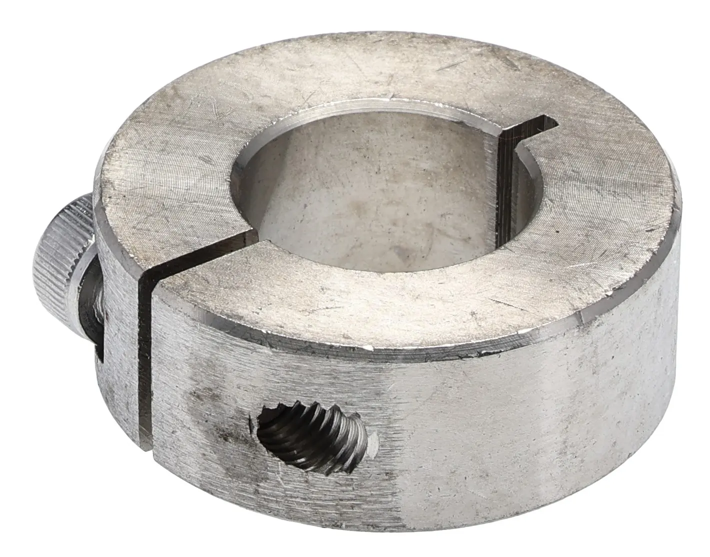 Produktfoto 1 von RS PRO Edelstahl Wellenmanschette Einteilig, mit Spannschraube 40 mm Außen-ø  x 15 mm
