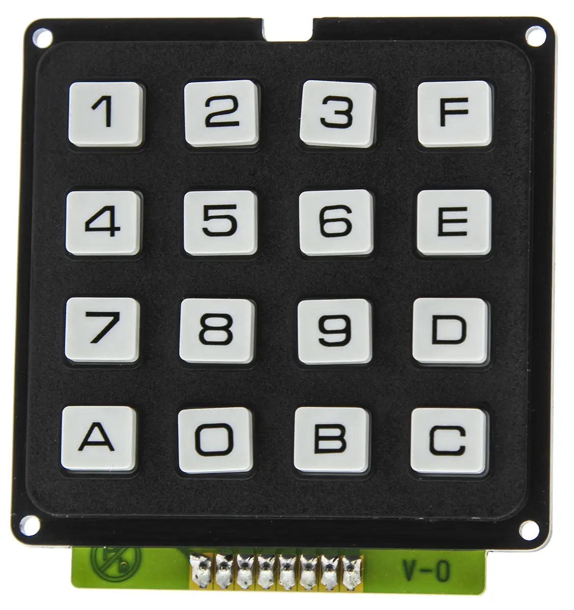 Produktfoto 1 von EOZ Tastatur (4 x 4) 16-Tasten Polycarbonat Matrix IP40