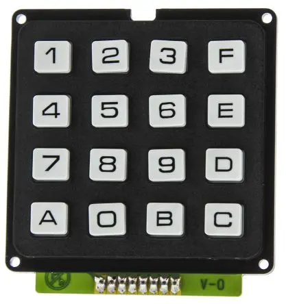Produktfoto 1 von EOZ Tastatur (4 x 4) 16-Tasten Polycarbonat Matrix IP40