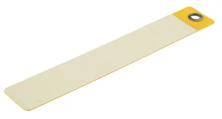 Produktfoto 1 von Brady Kabelmarkierung Klemmbefestigung, Gelb, 150 mm x 25mm