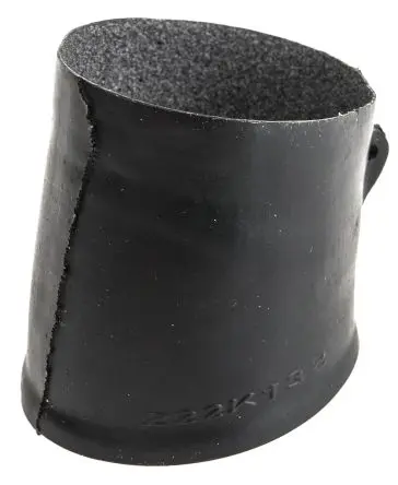 Produktfoto 1 von TE Connectivity 202K1 Wärmeschrumpfschlauch, Gerade, Flüssigkeit resistentes Elastomer Haftrücken, Schwarz 43 mm, 1-Wege