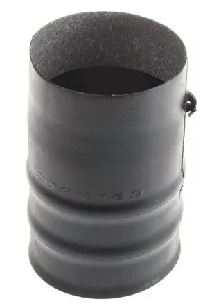 Produktfoto 1 von TE Connectivity 202K1 Wärmeschrumpfschlauch, Gerade, Flüssigkeit resistentes Elastomer Haftrücken, Schwarz 43 mm, 1-Wege