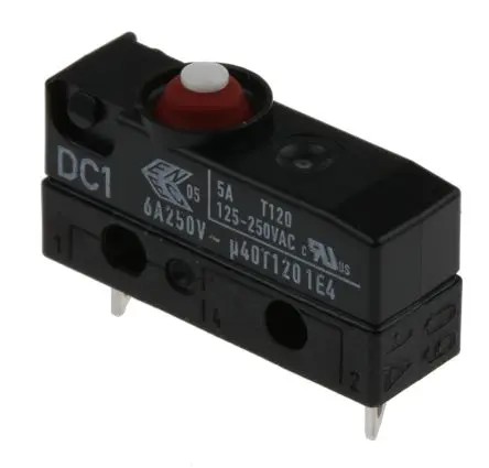 ZF Mikroschalter Taste-Betätiger Lot, SPST, 250 V ac, 6A IP6K7 1.96N -40 °C - 120 °C