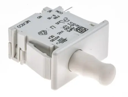 ZF Mikroschalter Stößel-Betätiger Lot, 1-poliger Umschalter, 10A -40 °C - 85 °C