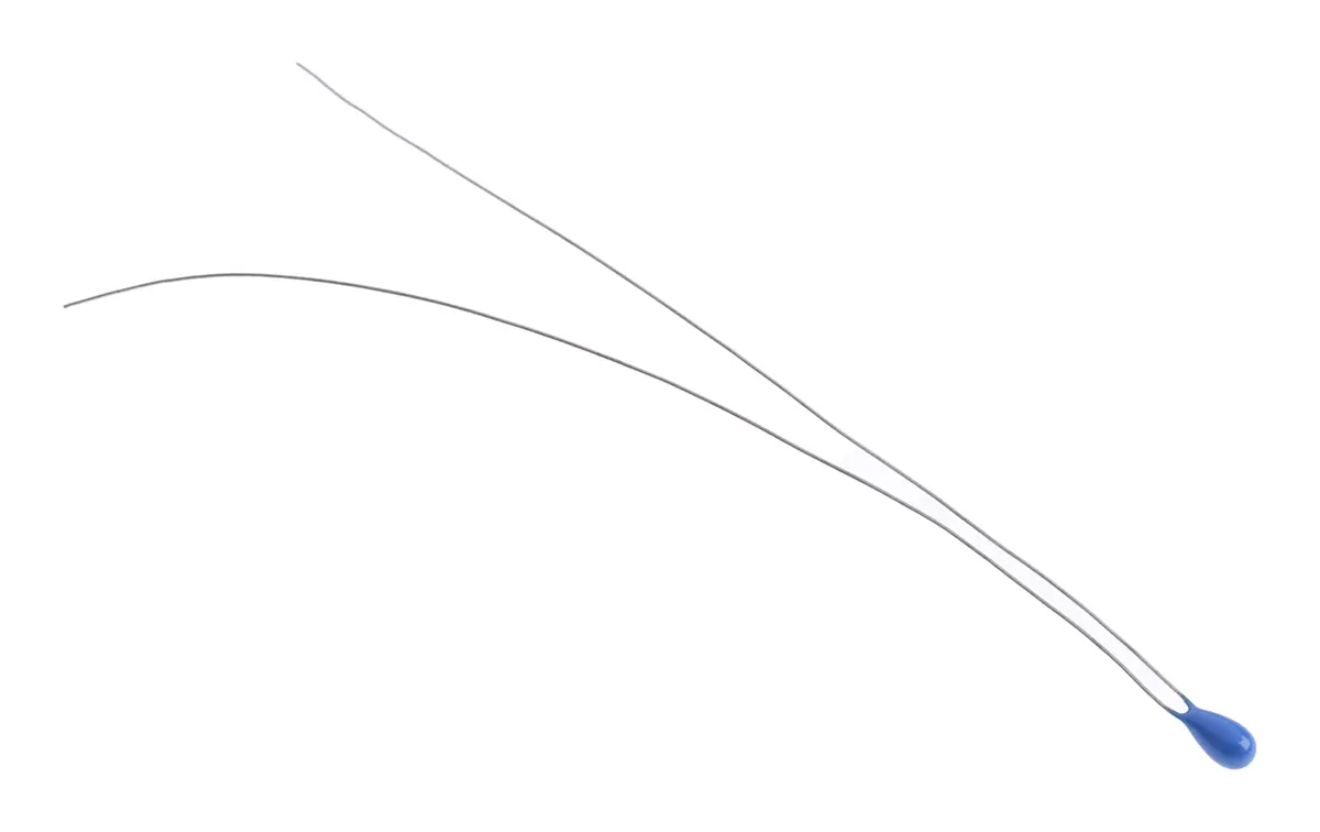 RS PRO B57551G1 Thermistor 3 kΩ, NTC, 10 s 63.5 mm 63.5 mm, Kompensation, Steuerung, Temperaturmessung 2.4 mm, Toleranz