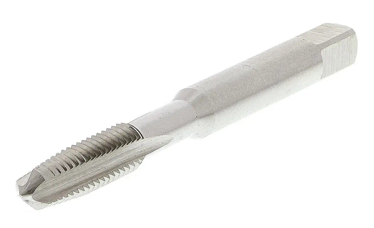 Produktfoto 1 von RS PRO Gewindebohrer Satz HSS Hand, Metrisch Gerade Nut, Rechtsgewinde, 2-teilig M6