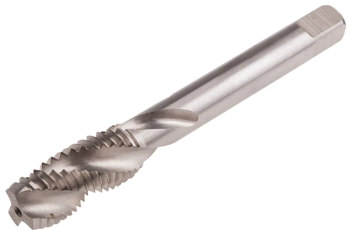 Produktfoto 1 von RS PRO Gewindebohrer HSS Maschinen, Metrisch Spiralnut, Rechtsgewinde, 1-teilig M12