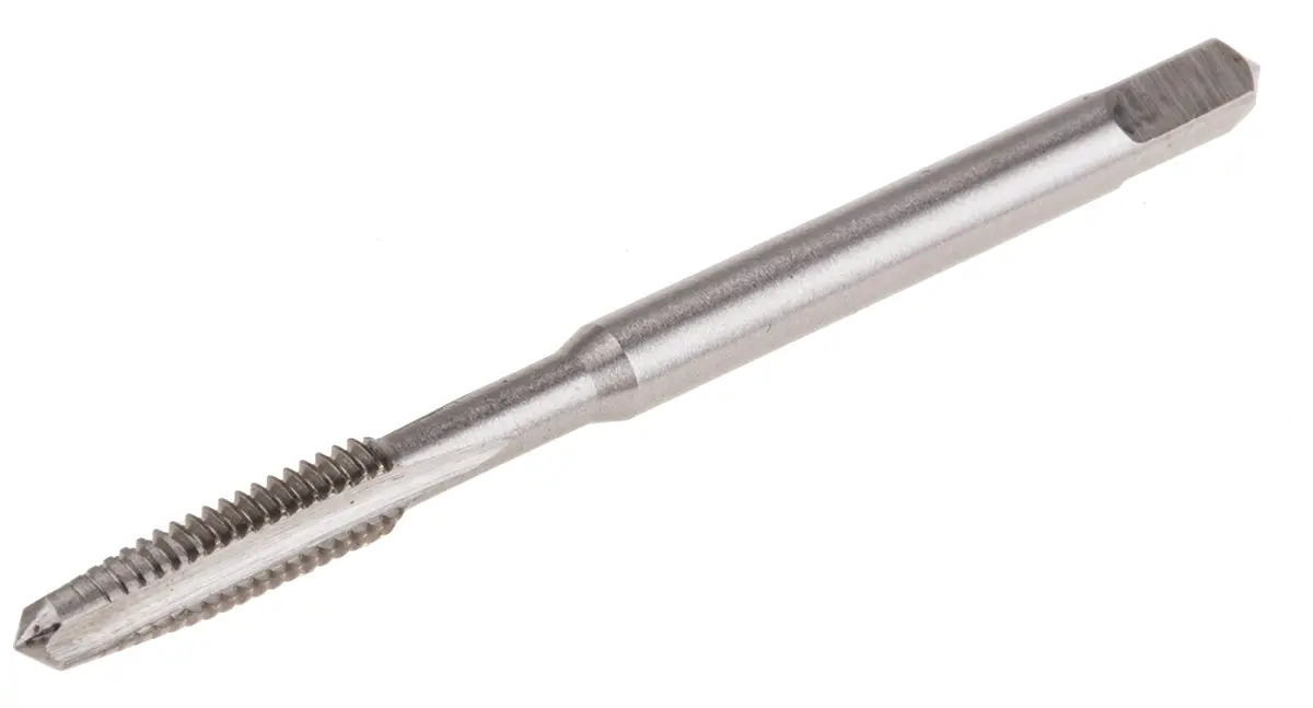 Produktfoto 1 von RS PRO Gewindebohrer Satz HSS Hand, BA Gerade Nut, Rechtsgewinde, 2-teilig 4 BA