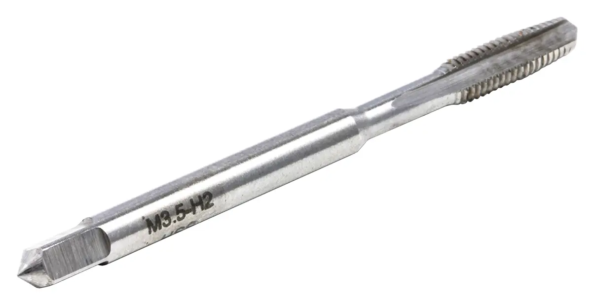 Produktfoto 1 von RS PRO Gewindebohrer HSS Hand, Metrisch Gerade Rille, konisch, Rechtsgewinde, 1-teilig 3.5