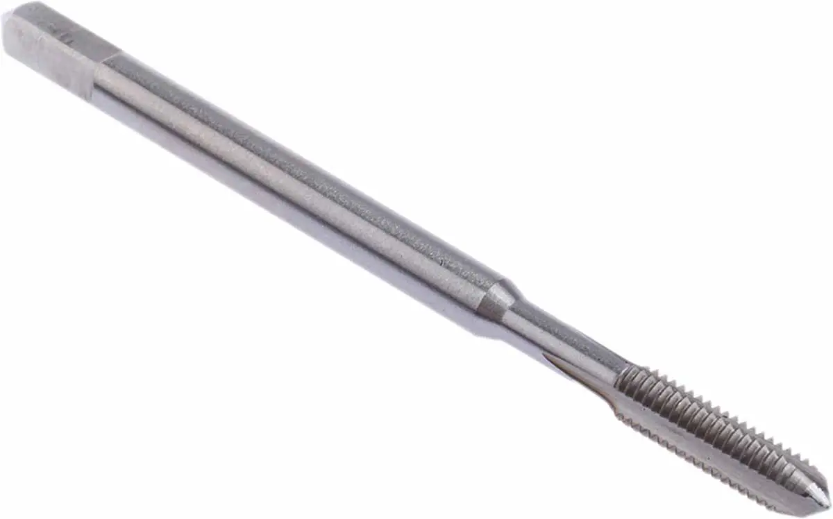 Produktfoto 1 von RS PRO Gewindebohrer HSS Hand, Metrisch Gerade Nut unten, Rechtsgewinde, 1-teilig M3