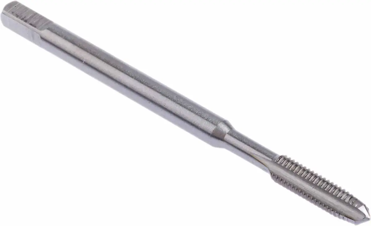 Produktfoto 1 von RS PRO Gewindebohrer HSS Hand, Metrisch Gerade Rille, zweite, Rechtsgewinde, 1-teilig M3