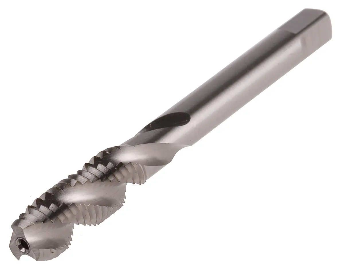 Produktfoto 1 von RS PRO Gewindebohrer HSS Maschinen, Metrisch Spiralnut, Rechtsgewinde, 1-teilig M8
