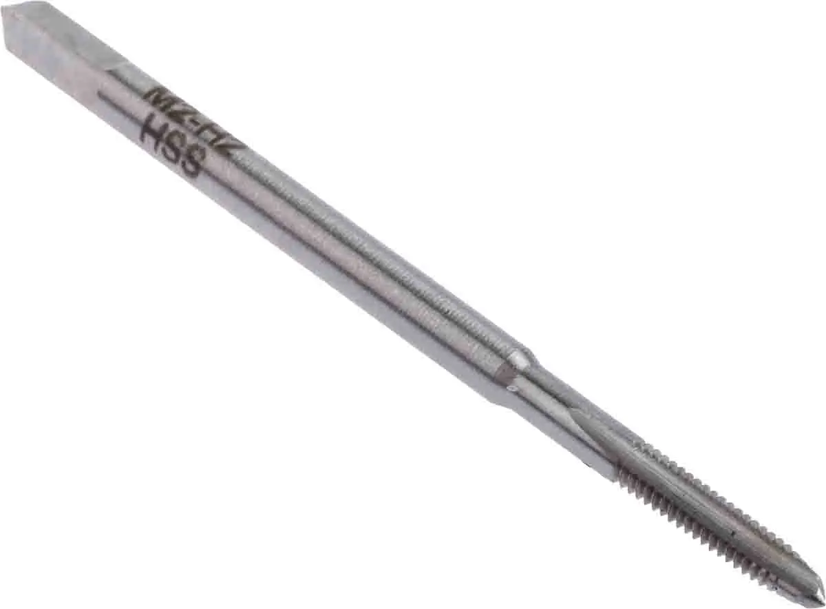 Produktfoto 1 von RS PRO Gewindebohrer HSS Hand, Metrisch Gerade Nut, Rechtsgewinde, 1-teilig M2