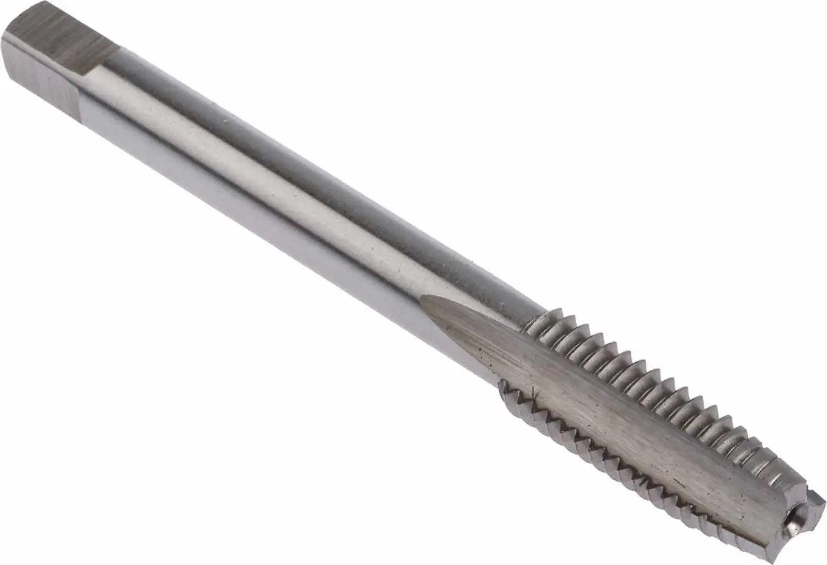 Produktfoto 1 von RS PRO Gewindebohrer HSS Hand, Metrisch Gerade Rille, zweite, Rechtsgewinde, 1-teilig M8