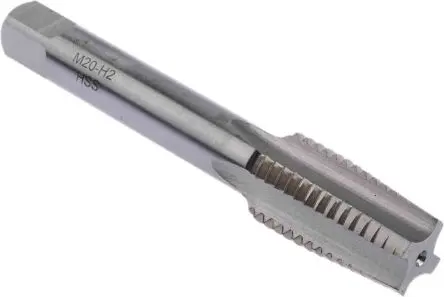 Produktfoto 1 von RS PRO Gewindebohrer HSS Hand, Metrisch, Rechtsgewinde, 1-teilig M20