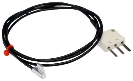 Produktfoto 1 von RS PRO Pt100 Widerstandsthermometer Ø 3 mm 2 x 1 m Class A, -50 °C → 230 °C, 1 m Leitung