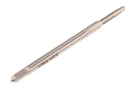 Produktfoto 1 von RS PRO Gewindebohrer Satz HSS Hand, BA Gerade Nut, Rechtsgewinde, 2-teilig 10 BA