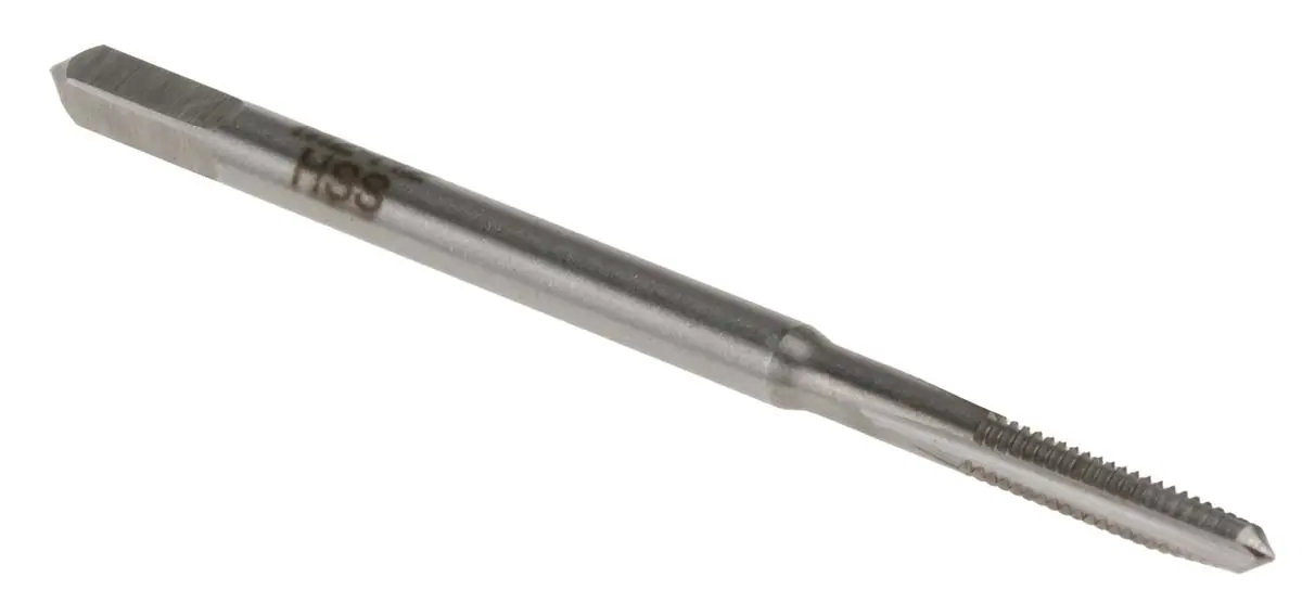 RS PRO Gewindebohrer Satz HSS Hand, Metrisch Gerade Nut, Rechtsgewinde, 2-teilig M2