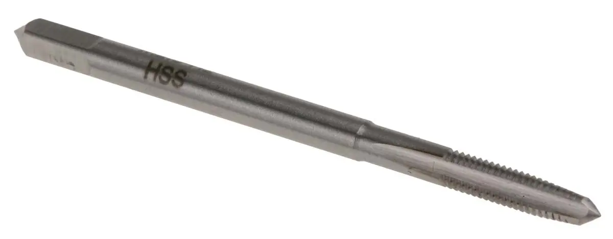 Produktfoto 1 von RS PRO Gewindebohrer HSS Hand, Metrisch Gerade Rille, konisch, Rechtsgewinde, 1-teilig 2.5