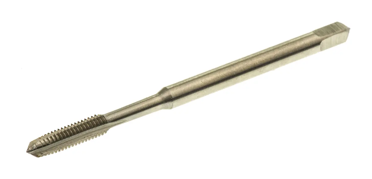 Produktfoto 1 von RS PRO Gewindebohrer Satz HSS Hand, Metrisch Gerade Nut, Rechtsgewinde, 2-teilig M3