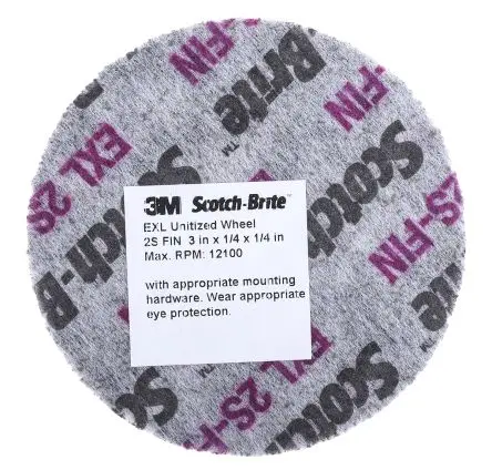 Produktfoto 1 von 3M XL-UW Schleifscheibe Siliziumkarbid Fein, 75 mm x 6 mm, 12000 U/min