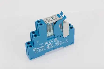 Produktfoto 1 von Finder 4C Interface Relais 12V dc, 2-poliger Umschalter DIN-Hutschiene 40mA