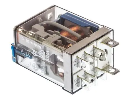 Produktfoto 1 von Finder 56 Leistungsrelais 24V dc Spule 2-poliger Umschalter 12A 600 Ω 1.5 W