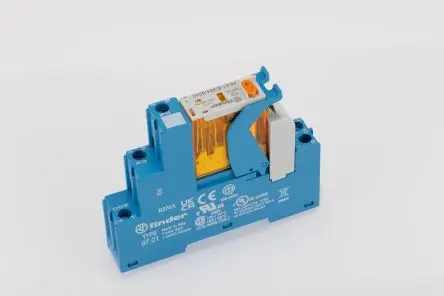Produktfoto 1 von Finder 4C Interface Relais 24V ac, 1-poliger Umschalter DIN-Hutschiene 45mA