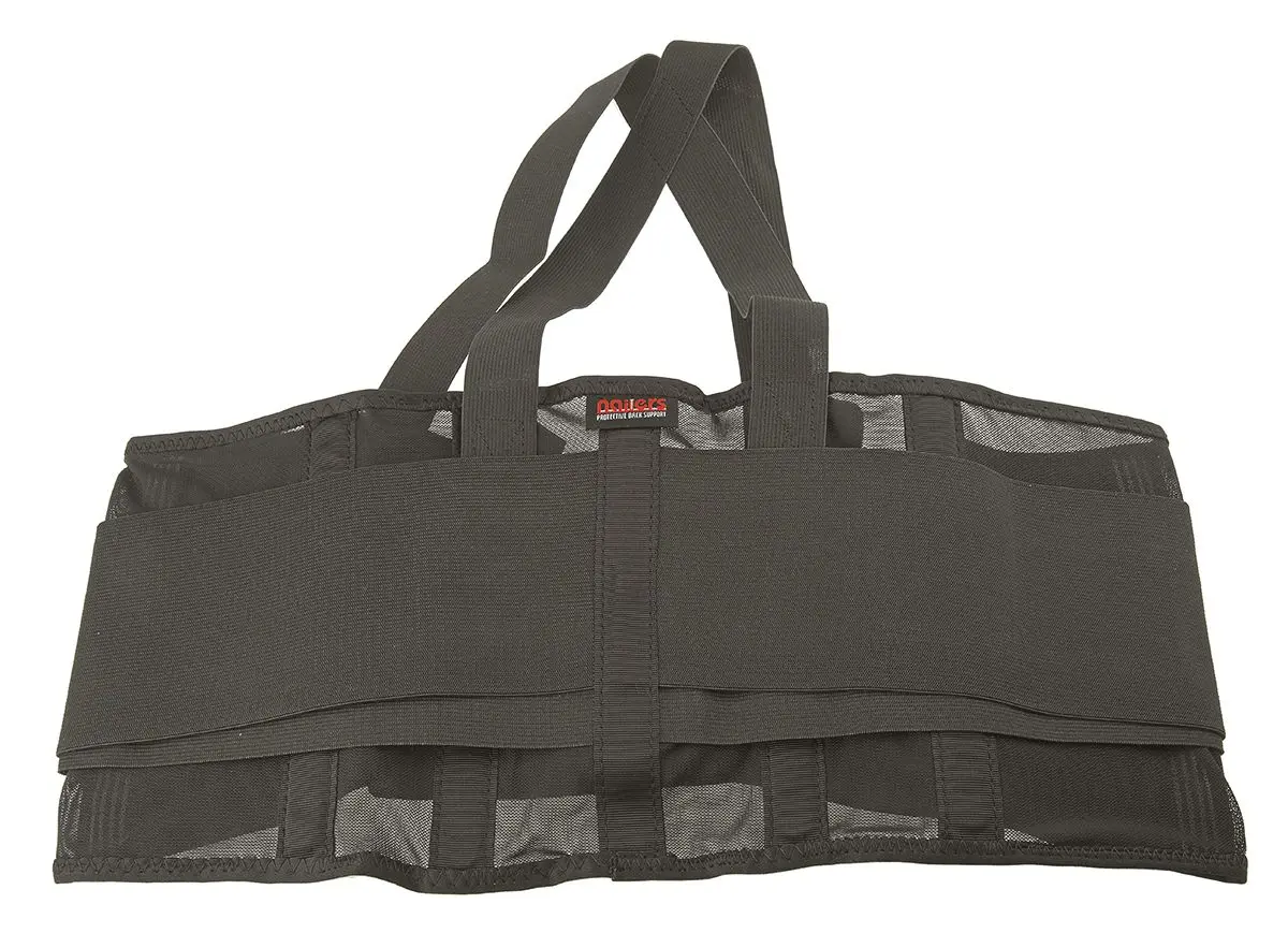 Produktfoto 1 von RS PRO Schwarz Rückenstützgurt Nylon, H'Umfang 34 to 38 in