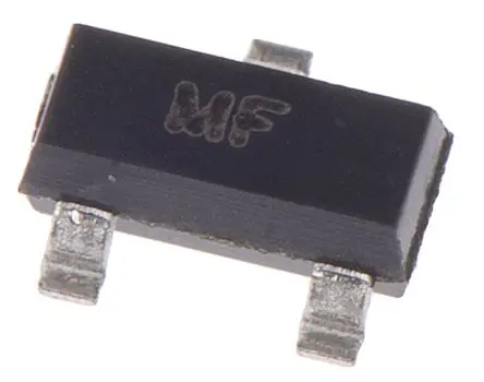 Produktfoto 1 von DiodesZetex Typ N-Kanal, Oberfläche MOSFET Erweiterung 100 V / 100 mA 330 mW, 3-Pin SOT-23