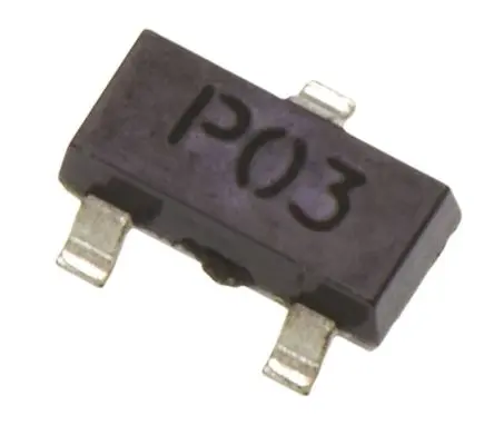 Produktfoto 1 von DiodesZetex Typ P-Kanal, Oberfläche MOSFET Erweiterung 30 V / 1.1 A 806 mW, 3-Pin SOT-23