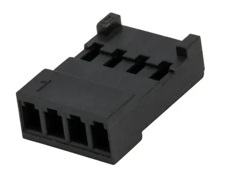 Produktfoto 1 von Wurth Elektronik 48532480 Stecker Steckverbindergehäuse 2.54 mm, 4-polig / 1-reihig Gerade, Kabel für Verschießbarer