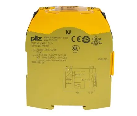 Produktfoto 1 von Pilz PNOZsigma Ausgangsmodul, 24V dc 2 Schließer / 3 Ausgänge / 2 W