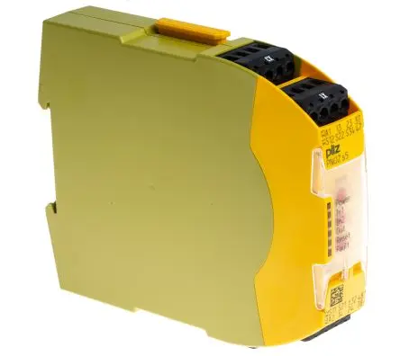 Produktfoto 1 von Pilz PNOZ s5 Sicherheitsrelais 24V dc, 2 Sicherheitskontakte EN 60204-1, EN 60947-5-1, VDE 0113-1 SIL IEC 61508