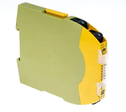 Produktfoto 1 von Pilz PNOZ s1 Sicherheitsrelais 24V dc, 2 Sicherheitskontakte, Automatisch und manuell EN 954-1, VDE 0113-1, EN