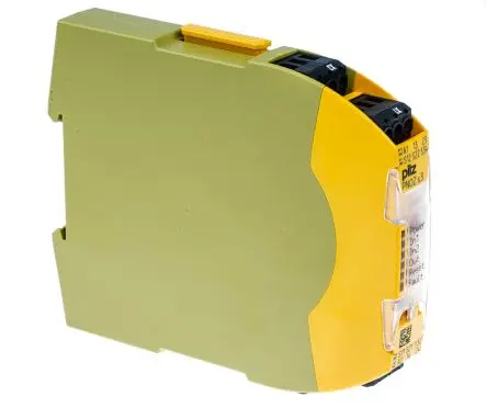 Produktfoto 1 von Pilz PNOZ s3 Sicherheitsrelais 24V dc, 2 Sicherheitskontakte, 1 Hilfsschalter VDE 0113-1, EN 60947-5-1, EN 60204-1 SIL