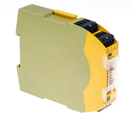 Produktfoto 1 von Pilz PNOZ s4 Sicherheitsrelais 240V ac/dc, 48 V ac/dc, 3 Sicherheitskontakte, 1 Hilfsschalter TÜV, EN 60947-1, EAC
