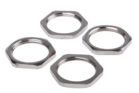Produktfoto 1 von PMA Kabelverschraubung Mutter M25 Messing vernickelt Nickel -20 °C / 85 °Cmax.