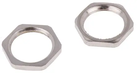 Produktfoto 1 von PMA Kabelverschraubung Mutter M16 Messing vernickelt Nickel -20 °C / 85 °Cmax.