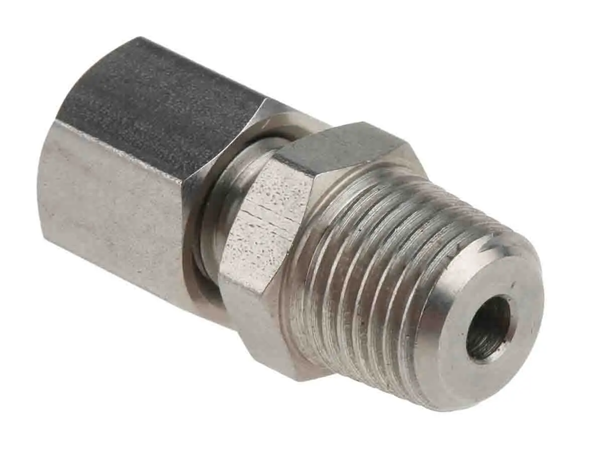 Produktfoto 1 von RS PRO 1/8 BSPT Quetschverschraubung für Thermoelement oder PRT-Sonde