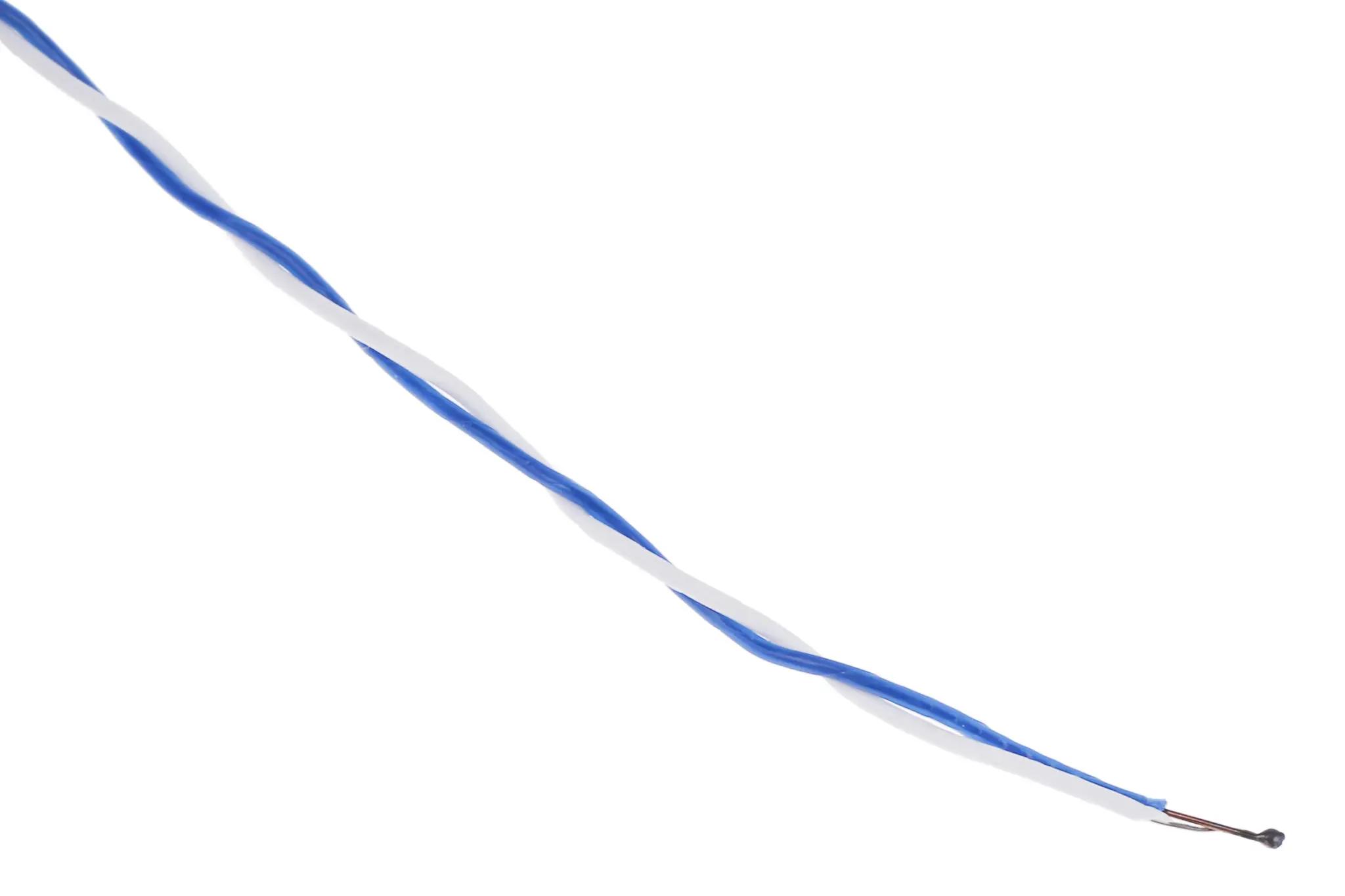 RS PRO PTFE Thermoelement mit offener Messstelle Typ T, Ø 1/0.2mm x 1m → +250°C