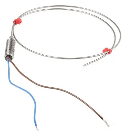 Produktfoto 1 von RS PRO RS086/0816 Inconel 600, Edelstahl 310 Thermoelement Typ K, Ø 1.5 mm x 500 mm -40 °C → 1100 °C