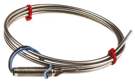 Produktfoto 1 von RS PRO RS086/0816 Edelstahl 310, Inconel 600 Thermoelement Typ K, Ø 3 mm x 1 m -40 °C → 1100 °C