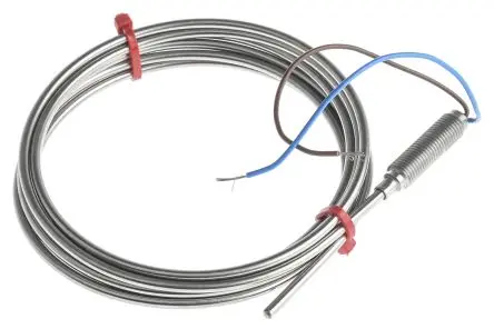 Produktfoto 1 von RS PRO RS086/0816 Inconel 600, Edelstahl 310 Thermoelement Typ K, Ø 3 mm x 2 m -40 °C → 1100 °C