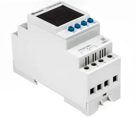 Produktfoto 1 von Finder Digital 12 DIN-Schienen-Zeitschaltuhr 230V ac, Minuten, 2-Kanal, Schraube, 30 Speicherplätze