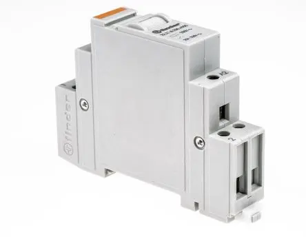 Produktfoto 1 von Finder 22 Leistungsrelais 230V ac Spule SPST DIN-Hutschiene 20A 4.3 kΩ 1.25 W